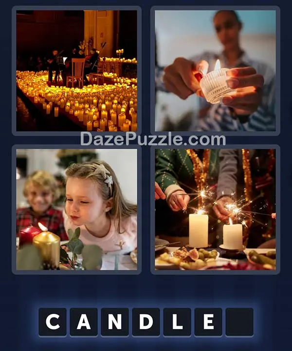 4 Pics 1 Word daily puzzle pictures