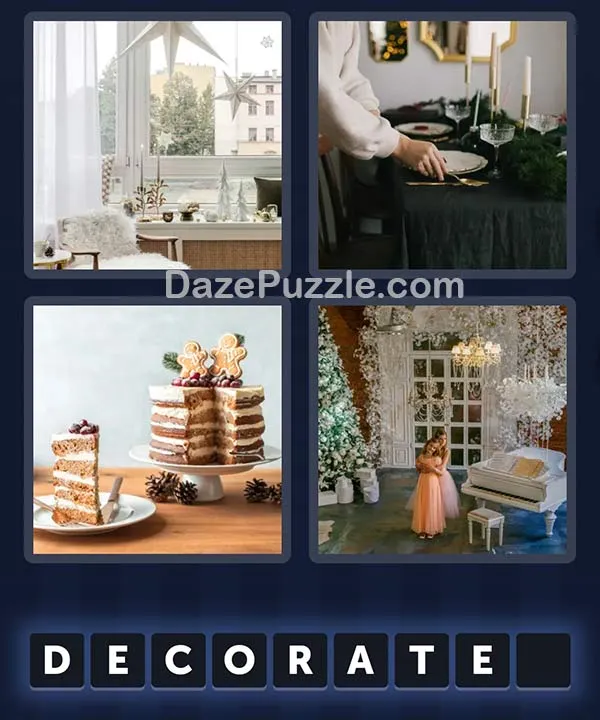 4 Pics 1 Word bonus puzzle pictures