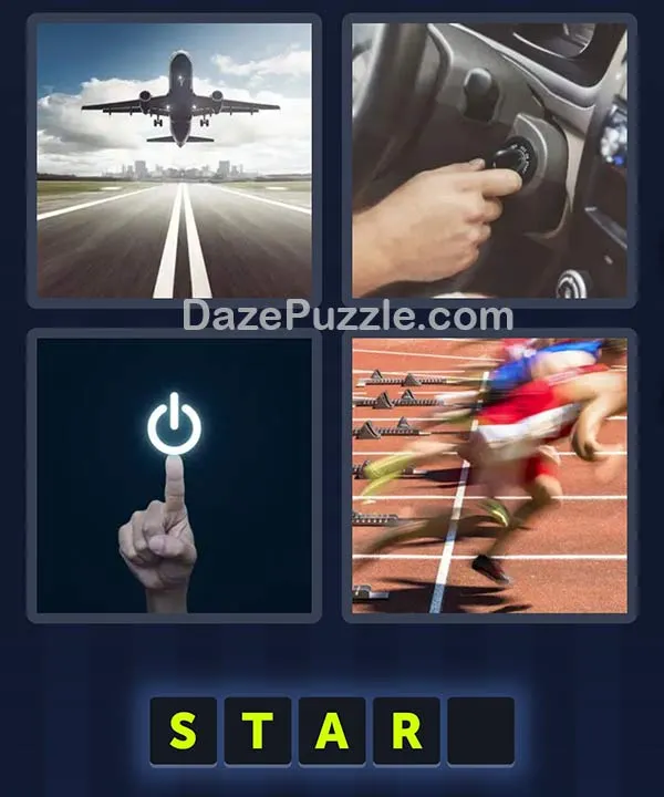 4 Pics 1 Word daily puzzle pictures