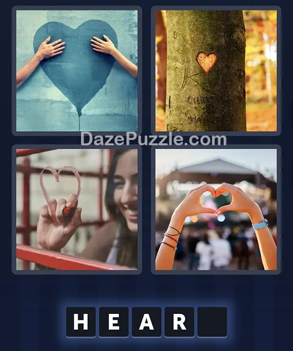 4 Pics 1 Word daily puzzle pictures