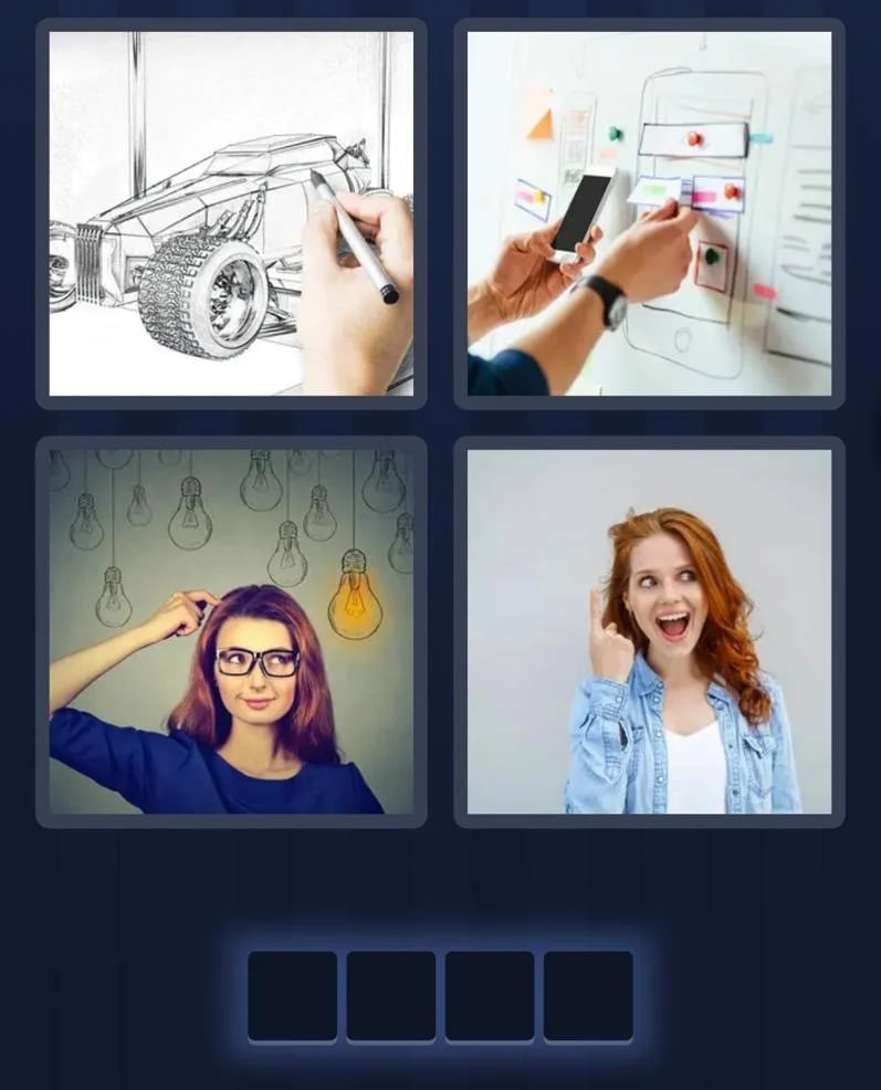 4 Pics 1 Word bonus puzzle pictures