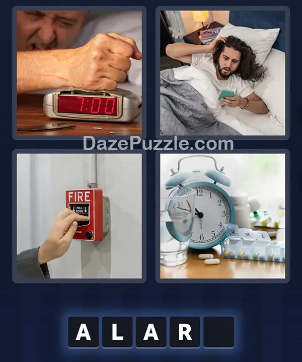 4 Pics 1 Word daily puzzle pictures