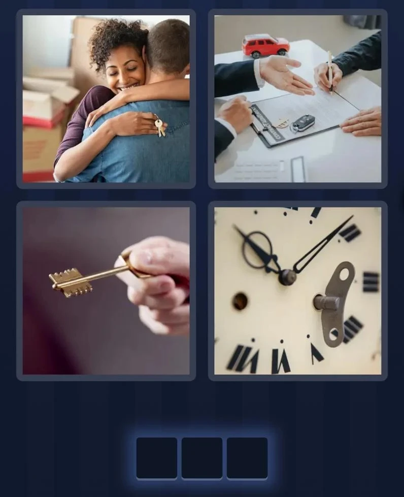 4 Pics 1 Word daily puzzle pictures