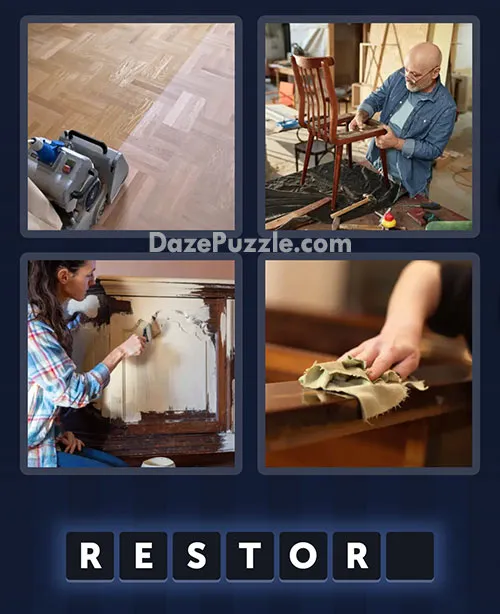 4 Pics 1 Word bonus puzzle pictures