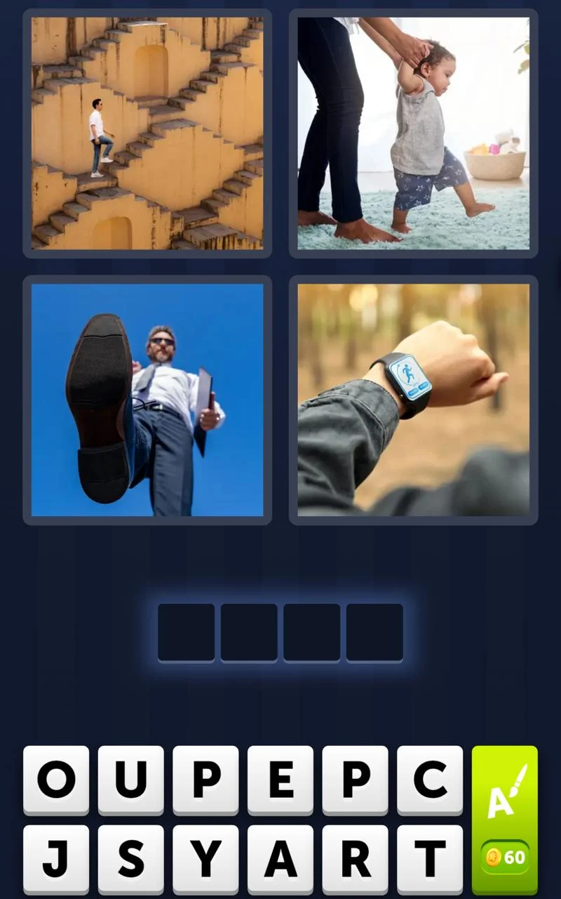 4 Pics 1 Word daily puzzle pictures