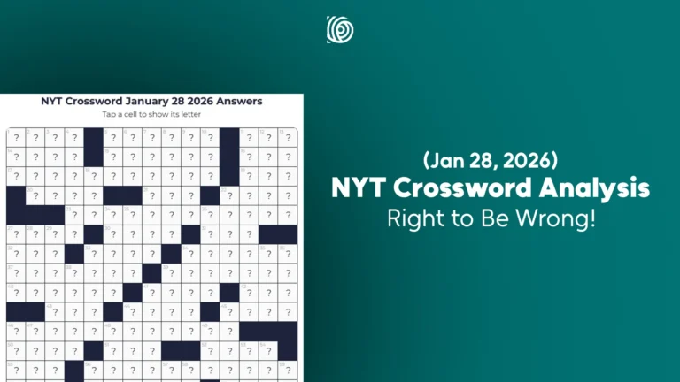 NYT Crossword Analysis Jan 28