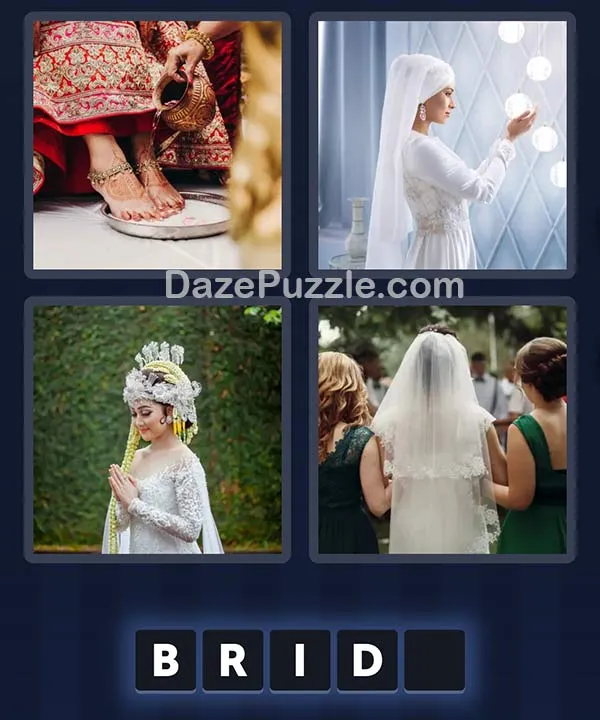 4 Pics 1 Word daily puzzle pictures