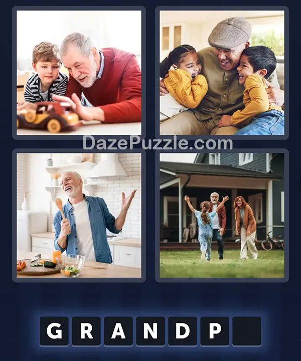4 Pics 1 Word daily puzzle pictures