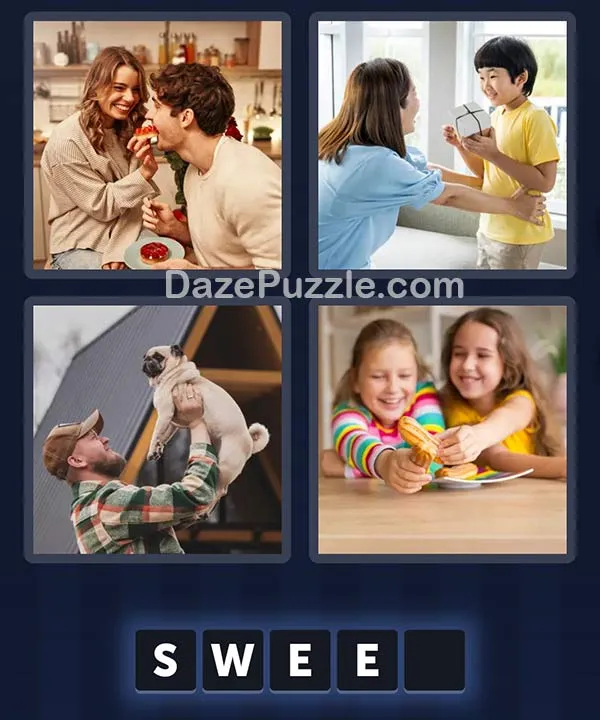 4 Pics 1 Word bonus puzzle pictures