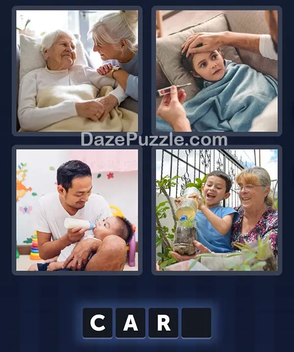 4 Pics 1 Word bonus puzzle pictures