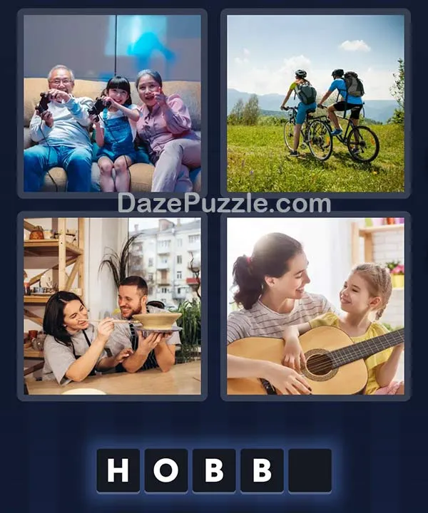 4 Pics 1 Word bonus puzzle pictures