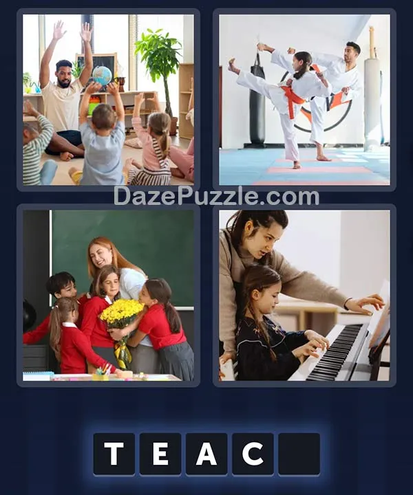 4 Pics 1 Word bonus puzzle pictures