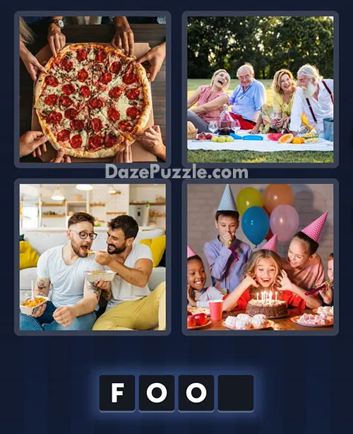4 Pics 1 Word daily puzzle pictures
