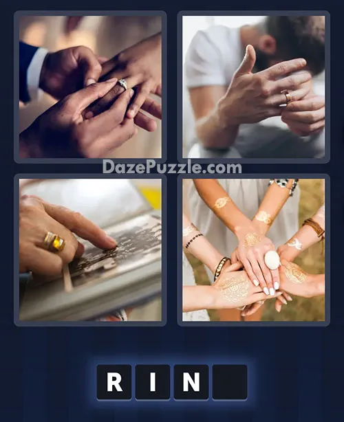 4 Pics 1 Word daily puzzle pictures
