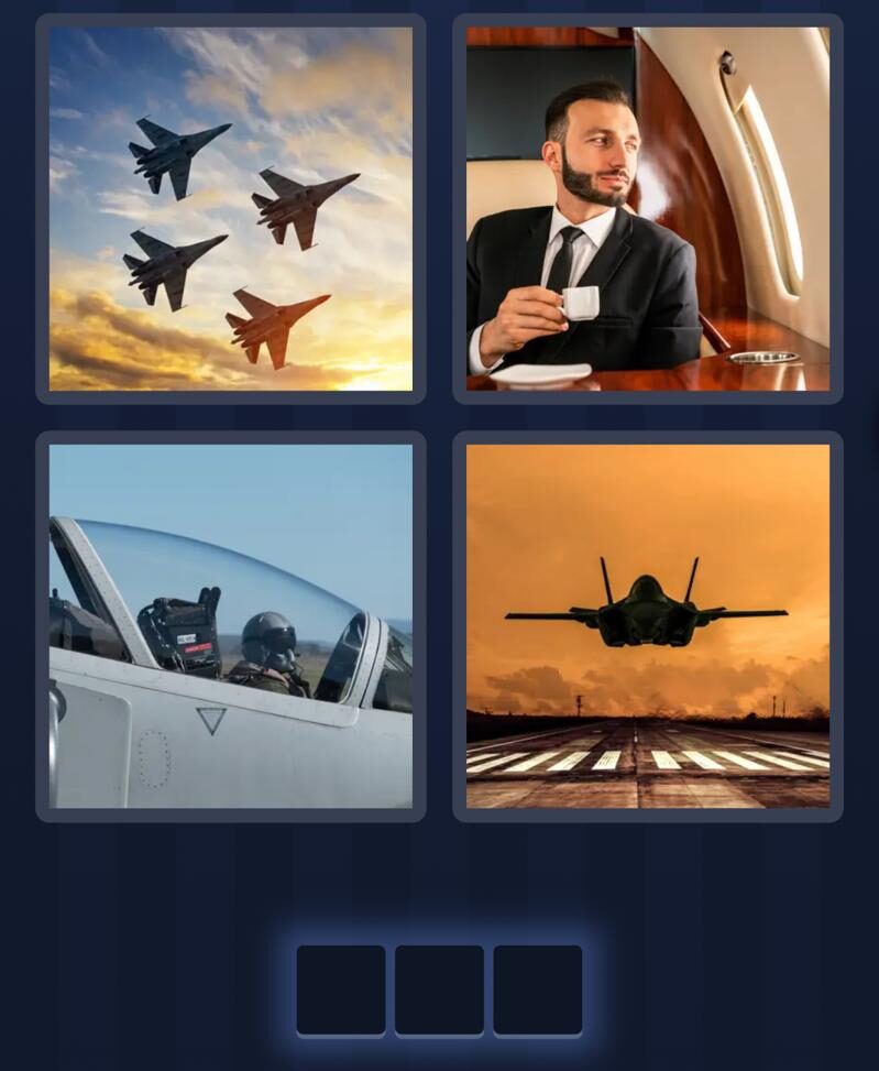 4 Pics 1 Word daily puzzle pictures