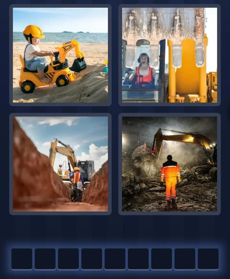 4 Pics 1 Word daily puzzle pictures