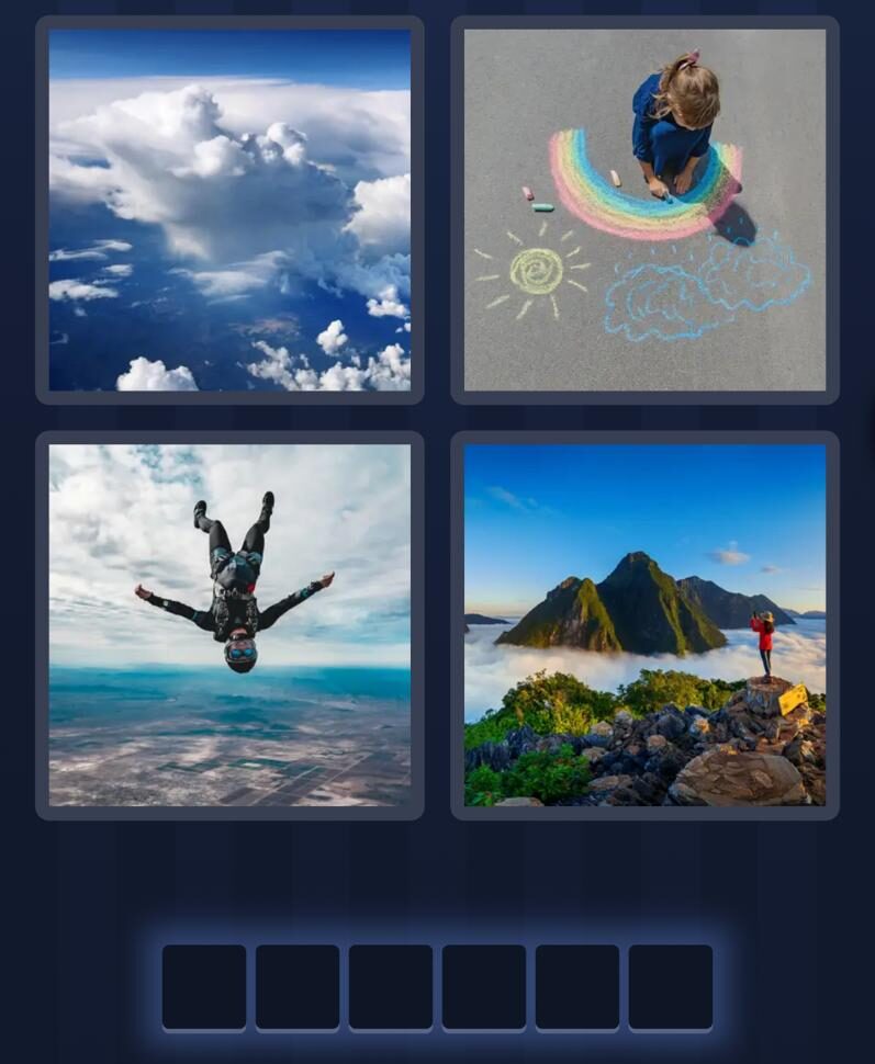 4 Pics 1 Word daily puzzle pictures