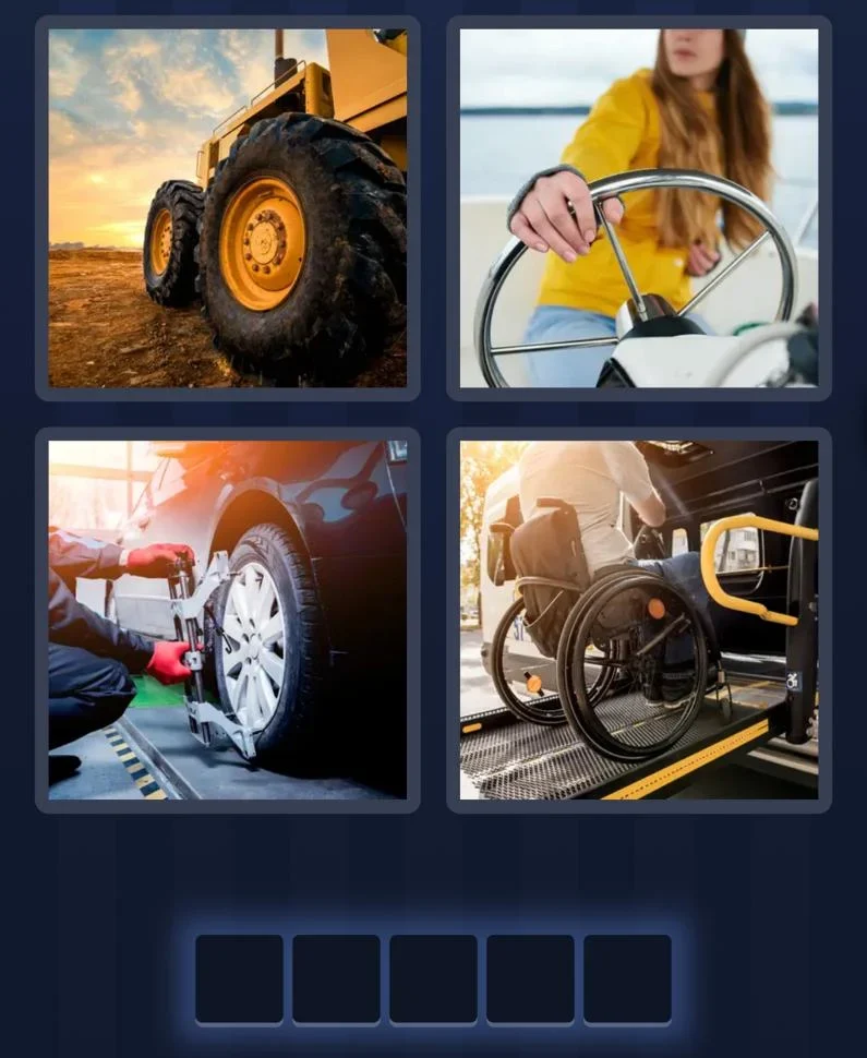 4 Pics 1 Word daily puzzle pictures