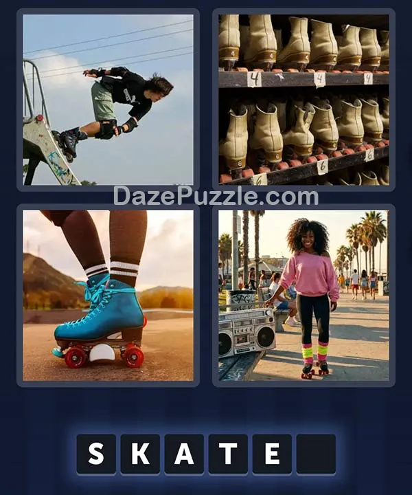 4 Pics 1 Word daily puzzle pictures