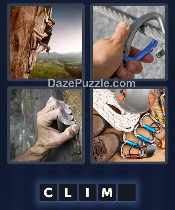 4 Pics 1 Word daily puzzle pictures