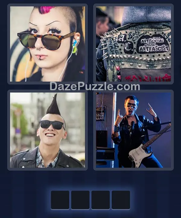 4 Pics 1 Word daily puzzle pictures