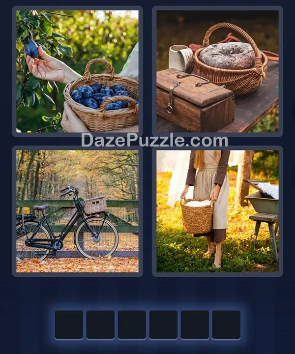 4 Pics 1 Word daily puzzle pictures