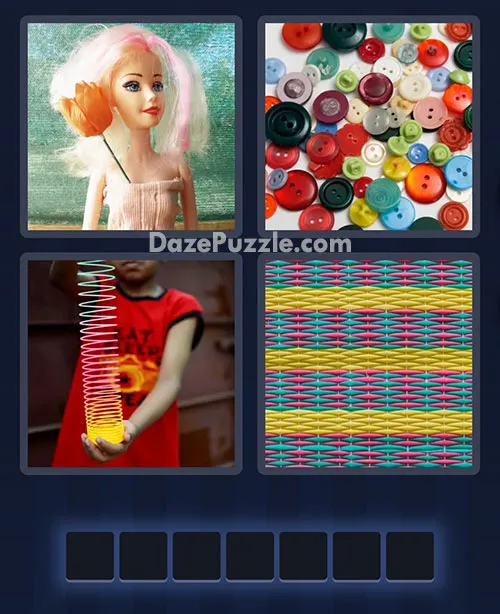 4 Pics 1 Word daily puzzle pictures