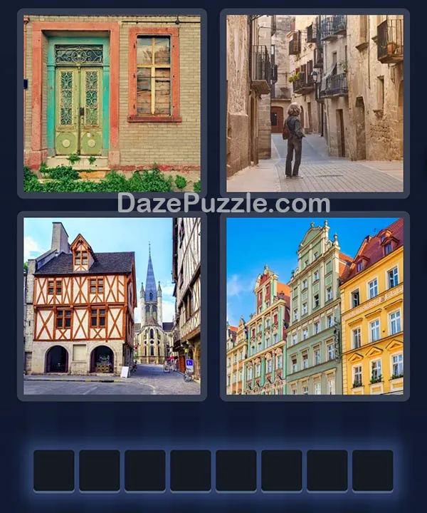 4 Pics 1 Word bonus puzzle pictures
