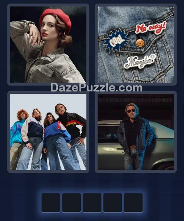 4 Pics 1 Word daily puzzle pictures