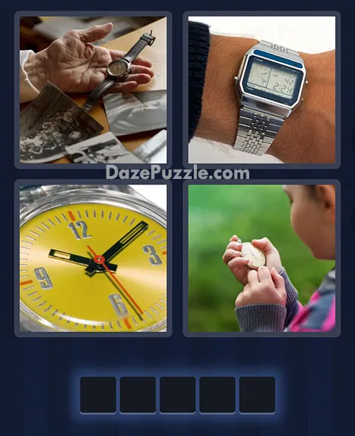 4 Pics 1 Word daily puzzle pictures