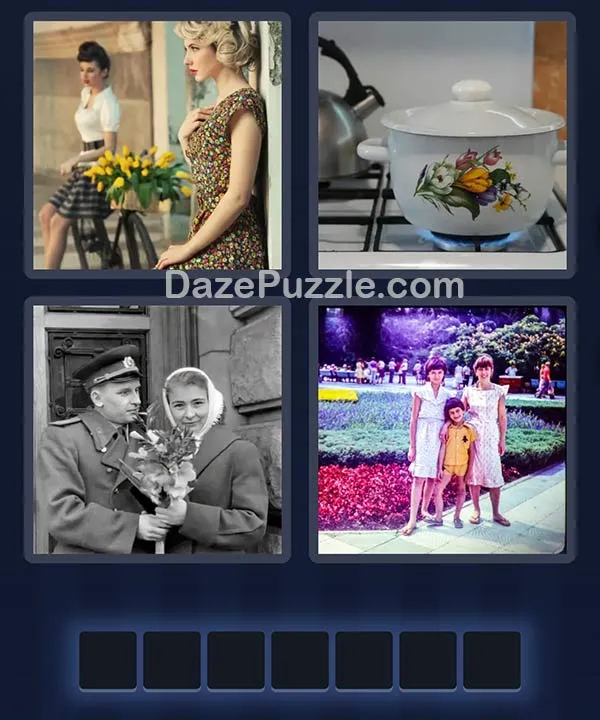 4 Pics 1 Word daily puzzle pictures