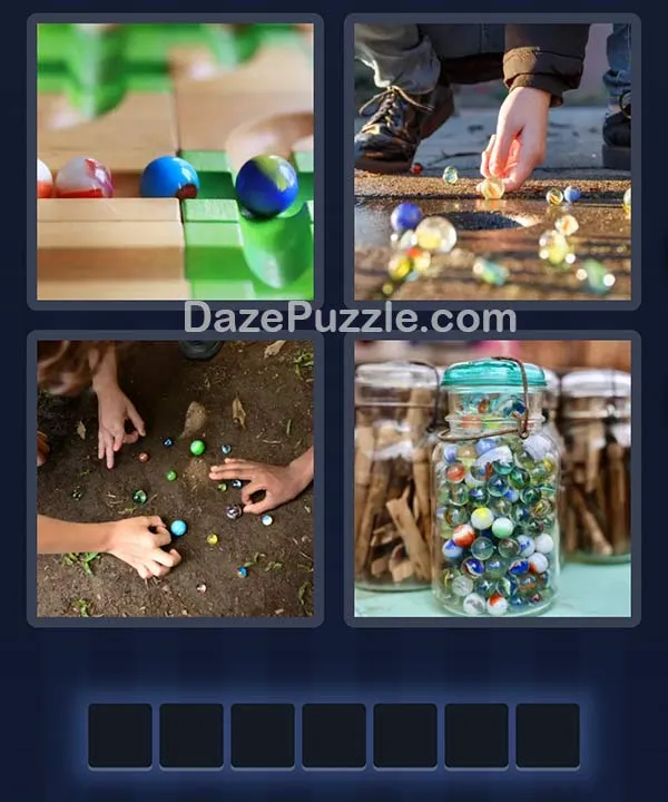 4 Pics 1 Word daily puzzle pictures