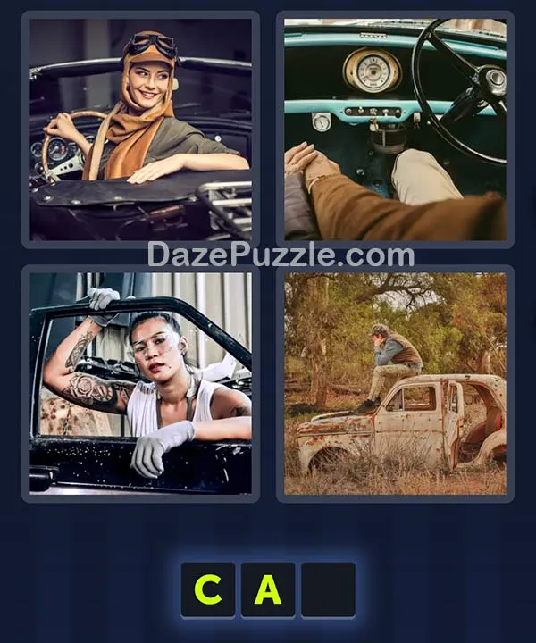 4 Pics 1 Word daily puzzle pictures