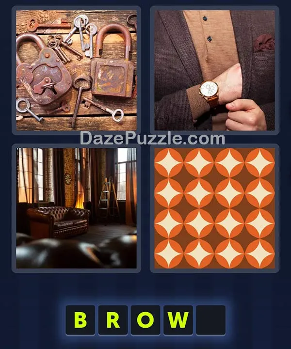 4 Pics 1 Word bonus puzzle pictures