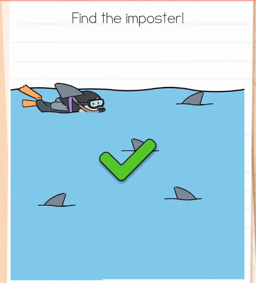 Brain Test Level 602 Imposter Diver Revealed