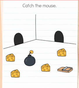 Brain Test Level 609 - Catch the mouse