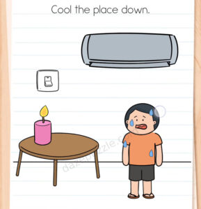 Brain Test Level 562 Cool the place down puzzle