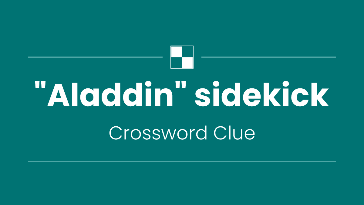 "Aladdin" sidekick