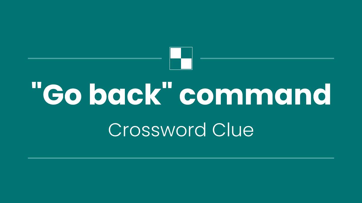 "Go back" command