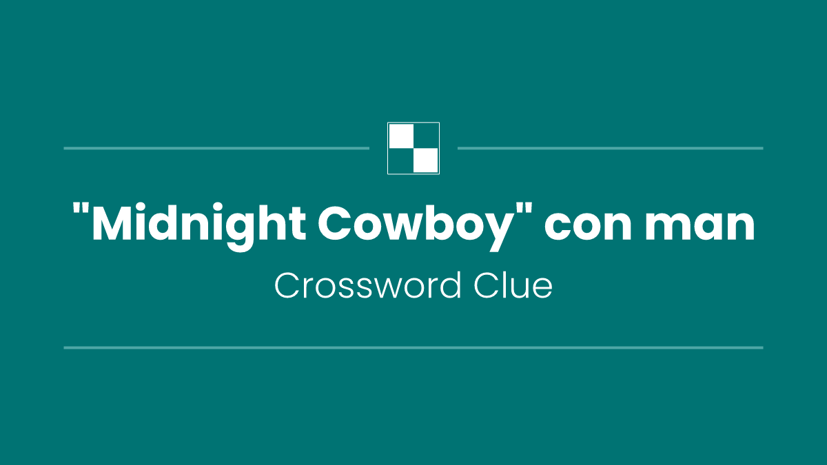 "Midnight Cowboy" con man