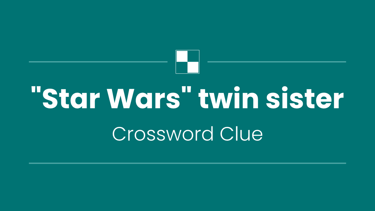 "Star Wars" twin sister