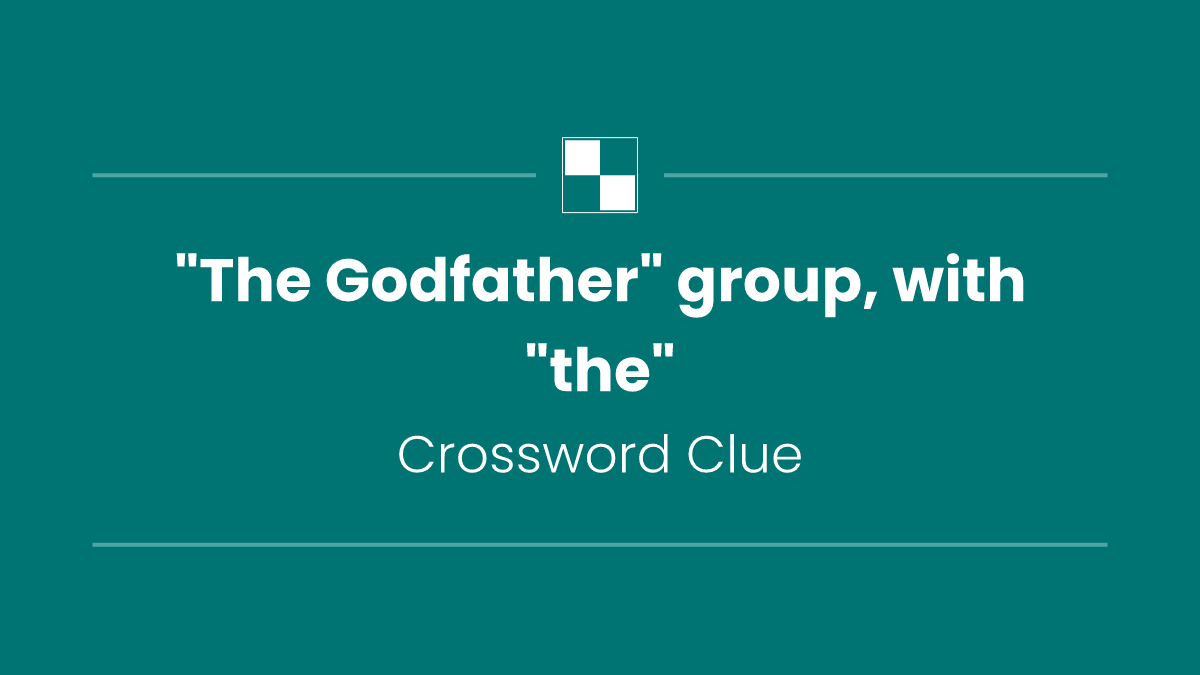 "The Godfather" group, with "the"