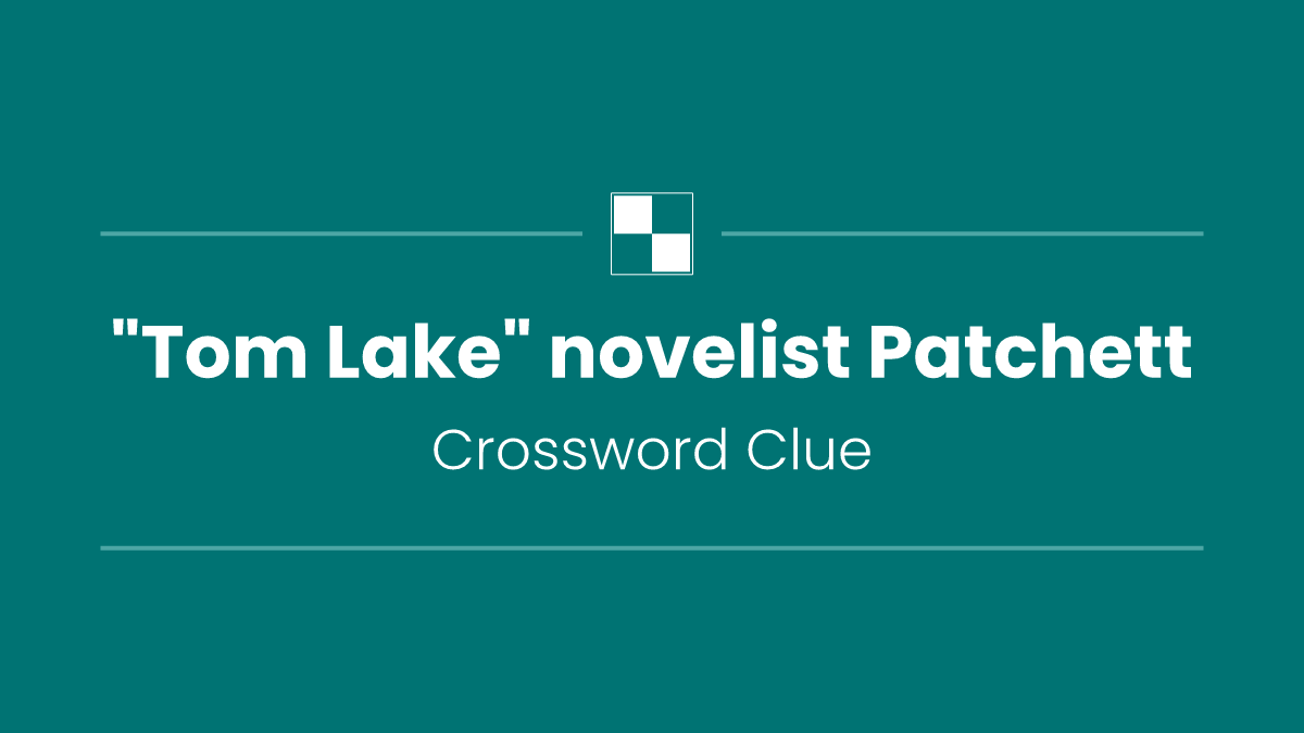 "Tom Lake" novelist Patchett