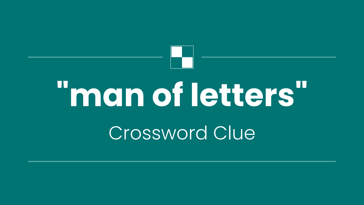 "man of letters"