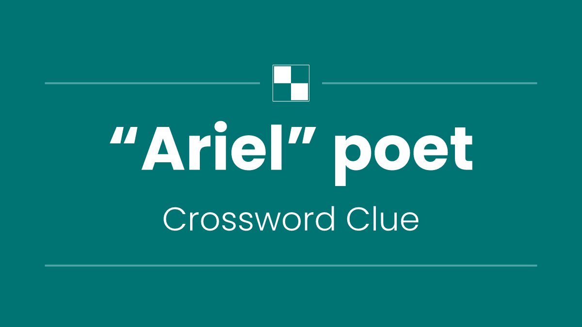 “Ariel” poet