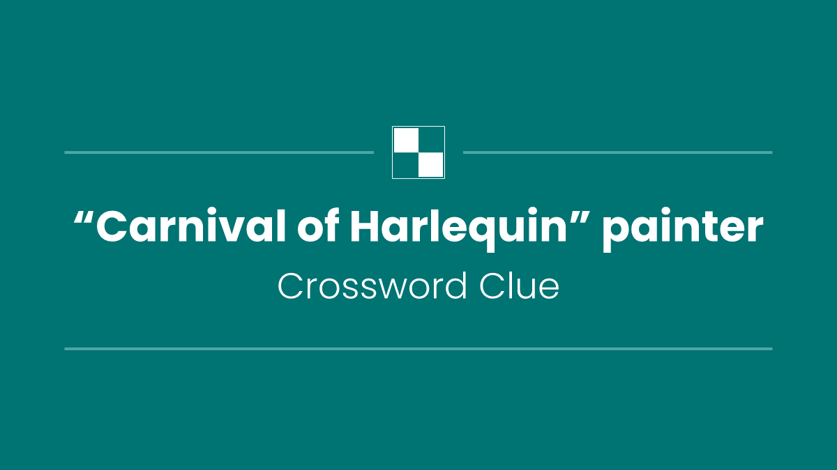 “Carnival of Harlequin” painter
