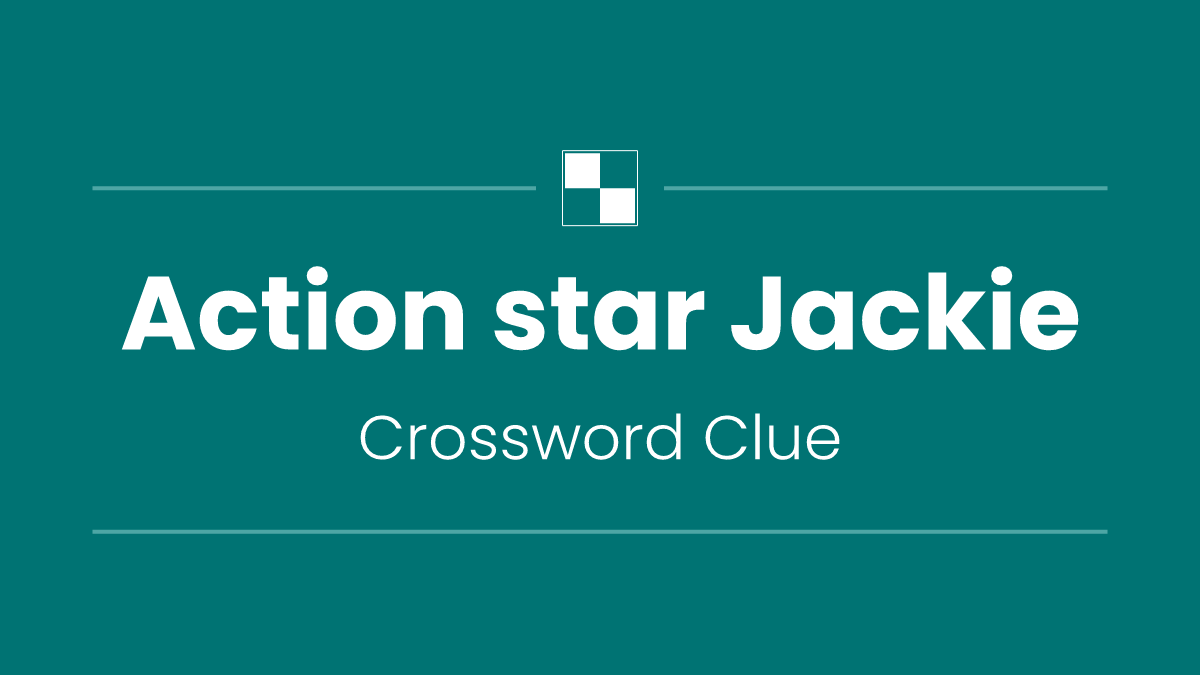 Action star Jackie