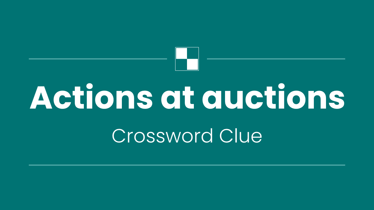Actions at auctions