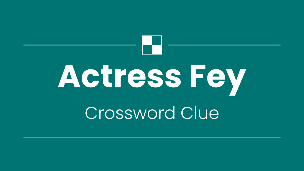 Actress Fey