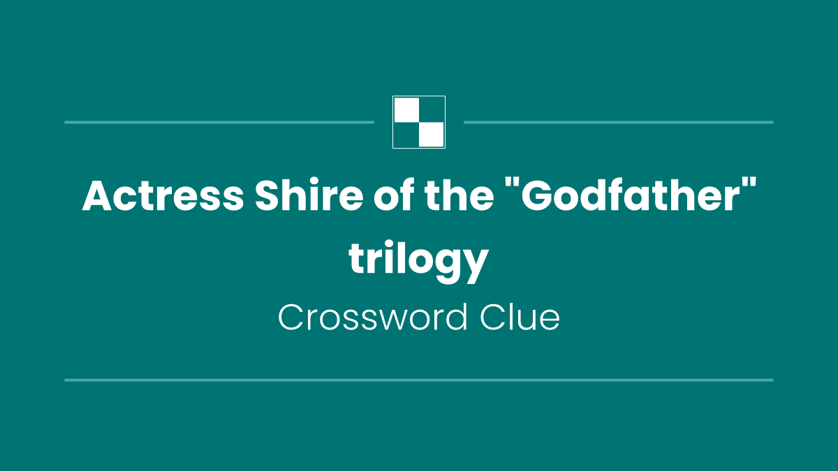 Actress Shire of the "Godfather" trilogy